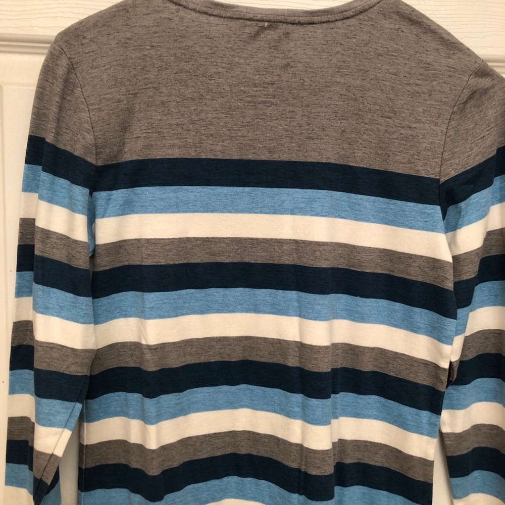 🎉 Croft & Barrow Sz S Stripped Long Sleeve - Picture 8 of 10